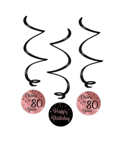 Paperdreams Swirlslingers roze/zwart 80