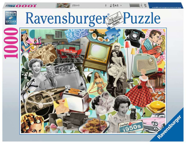 Ravensburger De jaren 50 puzzel 1000pcs