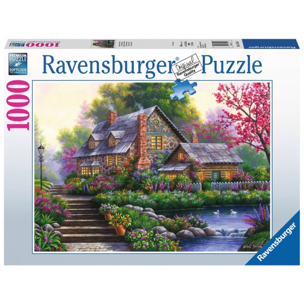 Ravensburger puzzel Romantische cottage
