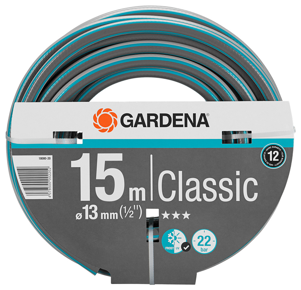 Gardena Tuinslang Classic 13mm 1/2 Inch 15m