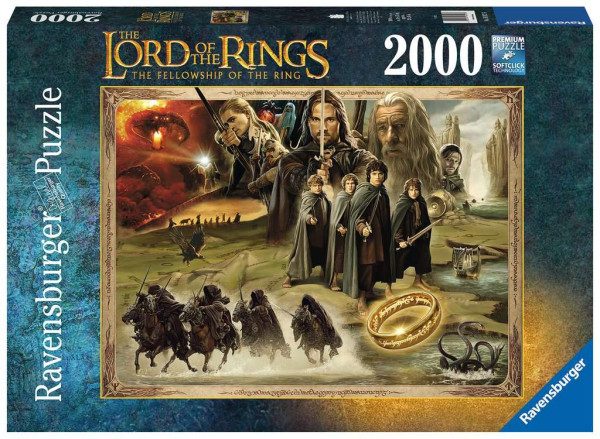 Puzzel Fellowship of the Ring 2000st