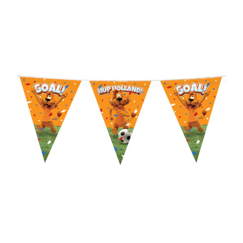 Loeki party flags oranje