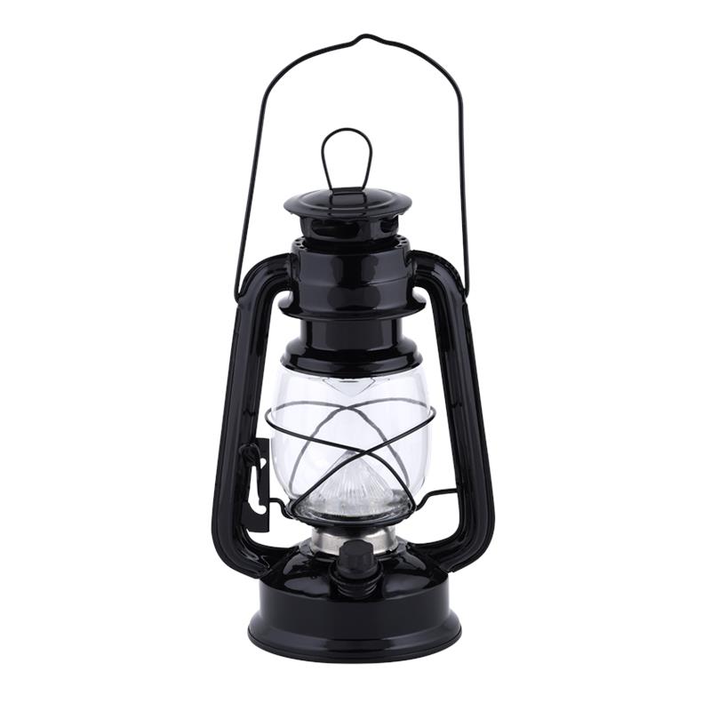 Esschert Design LED Lamp Lantaarn 11,5xH24cm Zwart