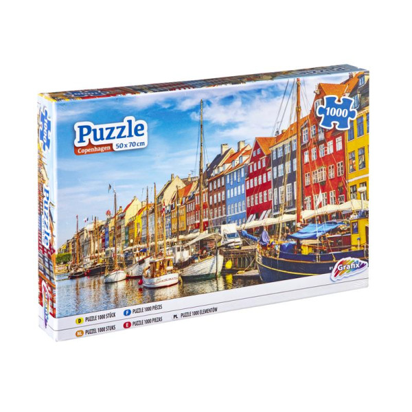Grafix Puzzel Kopenhagen 1000 stukjes