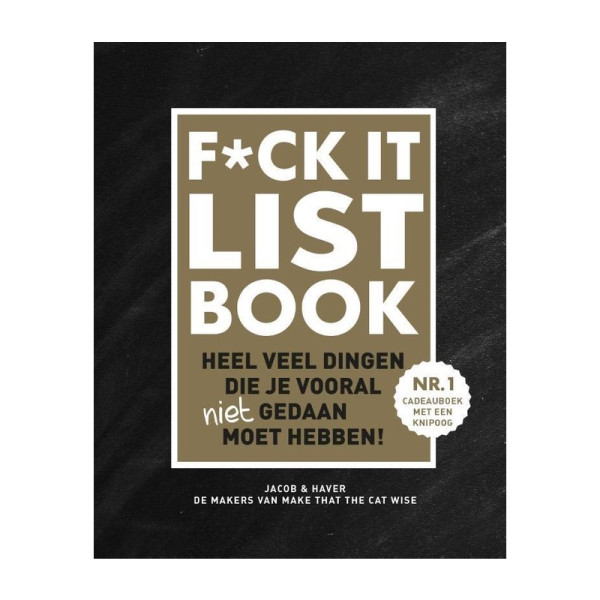F*ck it list book