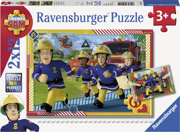 Ravensburger puzzel Sam en zijn team