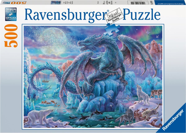 Ravensburger puzzel De ijsdraak 500pcs