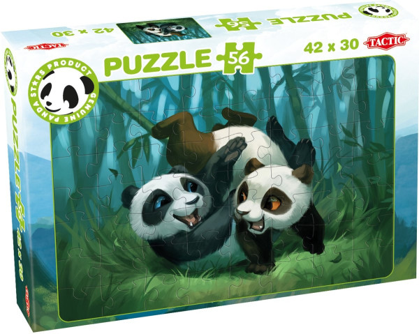 Tactic Puzzel Panda Stars Playtime 56pcs