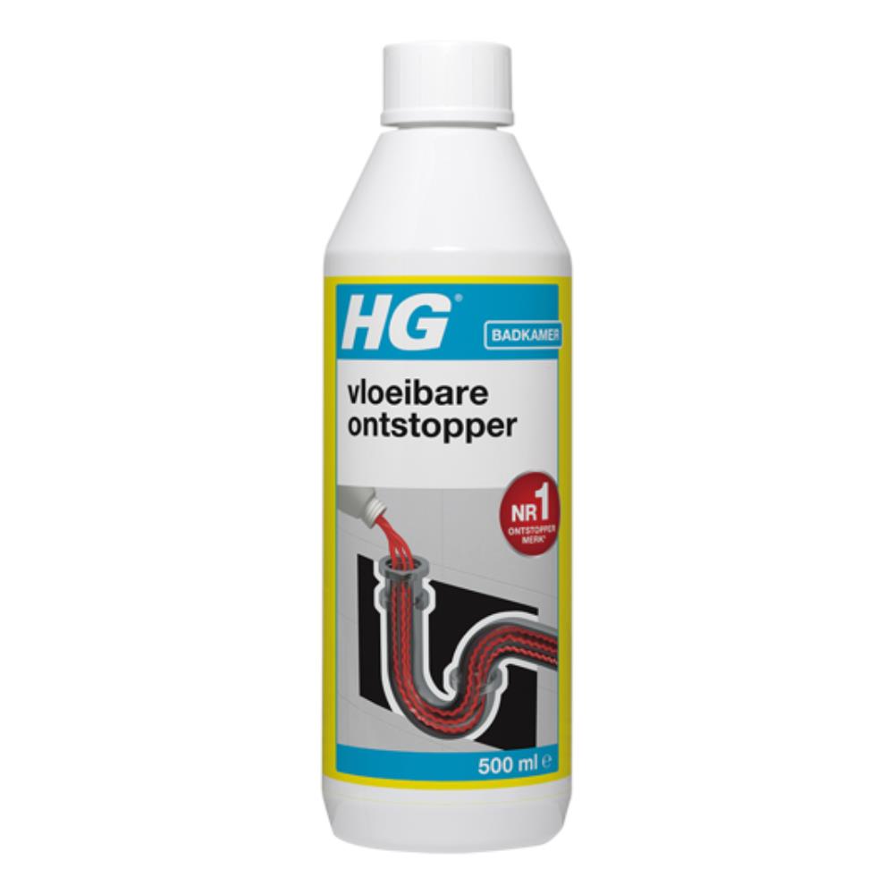 HG vloeibare ontstopper 500ml fles