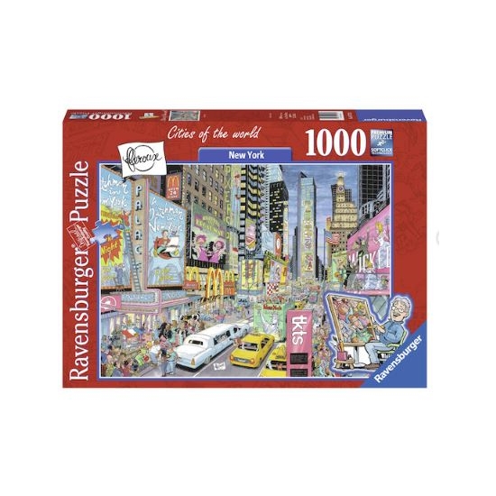 Ravensburger puzzel Fleroux New York 1000 stukjes