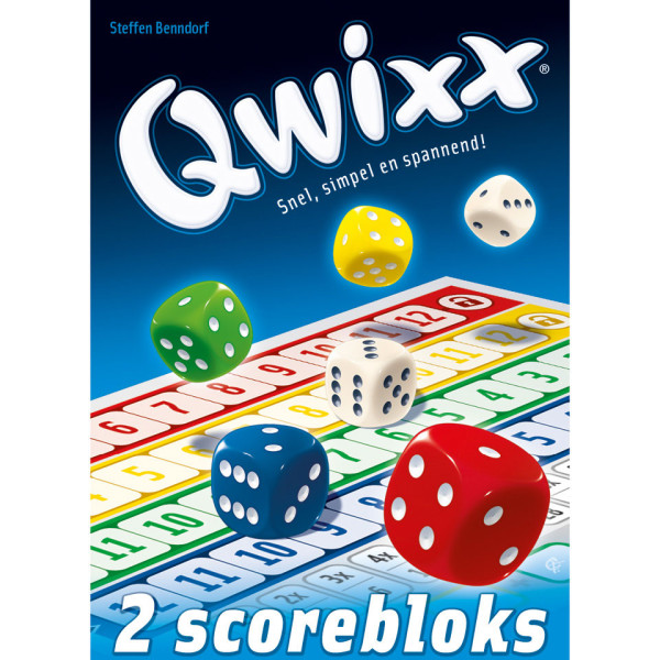 White Goblin Games Qwixx 2 Scorebloks