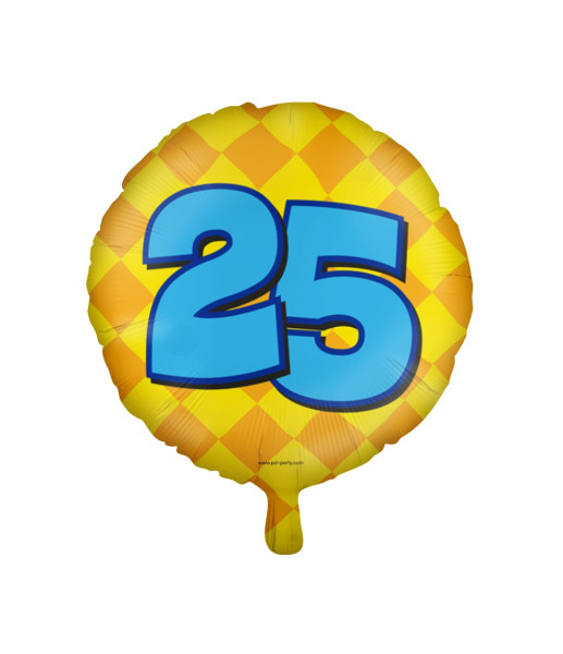 Paperdreams Happy folie ballon - 25 jaar