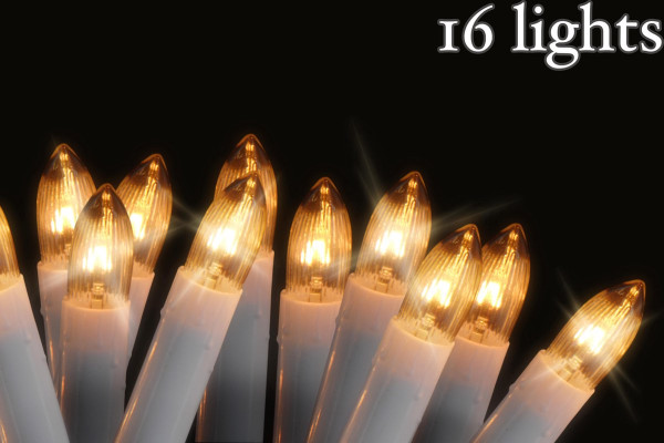 Kaarsverlichting 16 Kaarsen 450cm