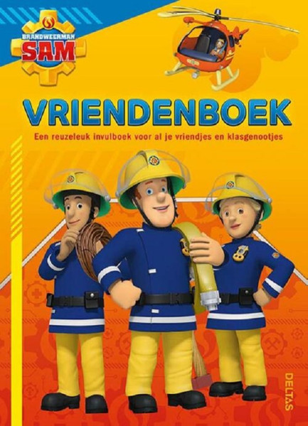 Deltas Brandweerman Sam vriendenboek